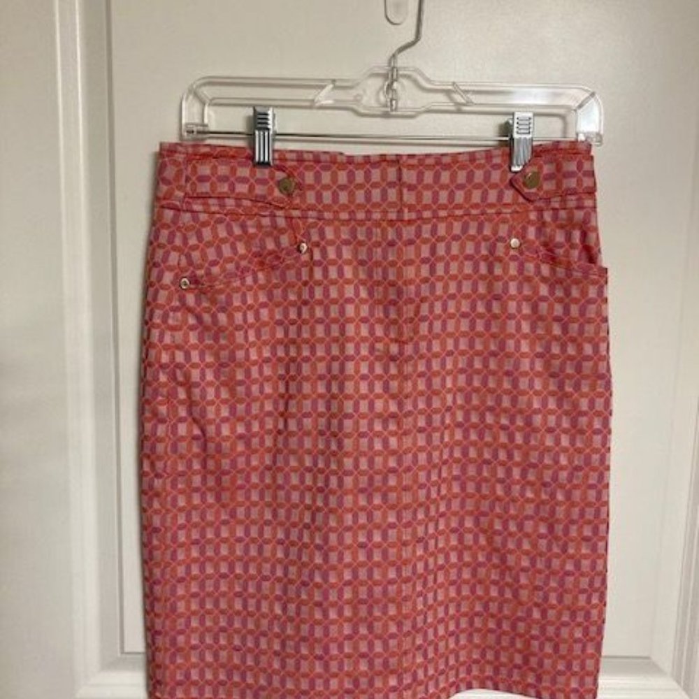 Spring Geo Skirt by Etcetera